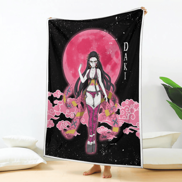 Couverture Daki Demon Slayer 02 Plaid Polaire Plaid Canapé – Image 2