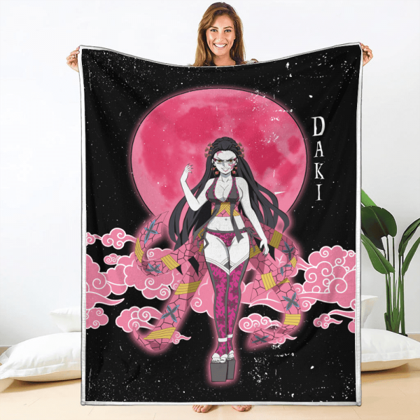 Couverture Daki Demon Slayer 02 Plaid Polaire Plaid Canapé