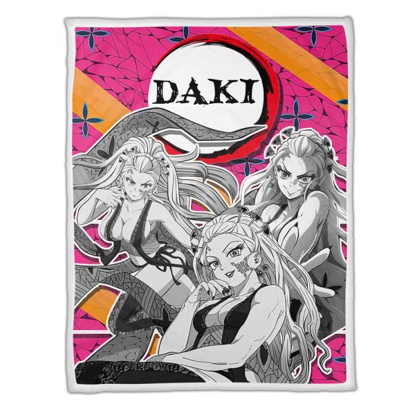 Couverture Daki Demon Slayer 01 Plaid Polaire Plaid Canapé
