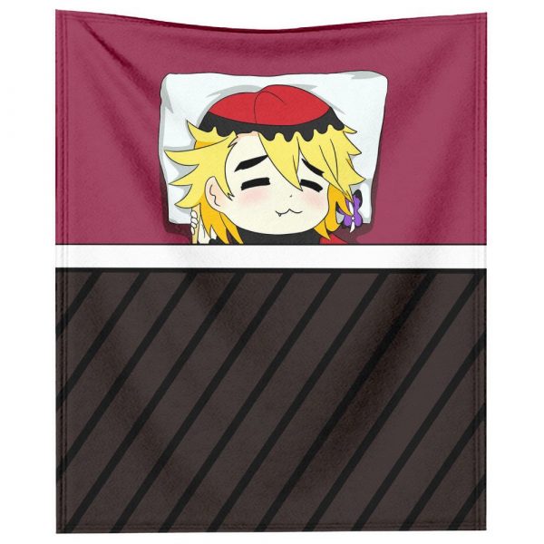 Couverture Demon Slayer Douma Plaid Polaire Plaid Canapé – Image 2