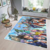 Tapis de salon Dragon Ball, Son Goku Vegeta Son Gohan et tous les personnages Tapis de chambre