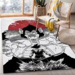 Tapis de salon Dragon Ball Z Vegeta contre Goku 01 Tapis de chambre