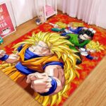 Tapis de salon Dragonball Anime 4 Tapis de chambre