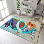 Tapis de salon Dragonair Pokemon Anime Films Tapis de chambre