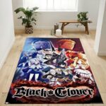 Tapis de salon Black Clover 01 Tapis de chambre
