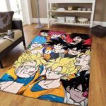 Tapis de salon Dragon Ball Anime 15 Tapis de chambre