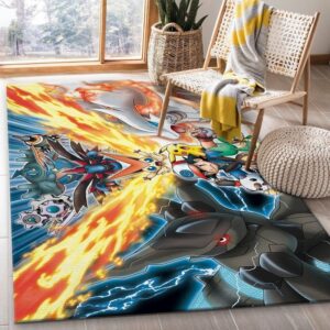 Tapis de salon Films d'animation sur la famille Pokémon Tapis de chambre