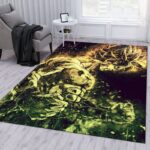 Tapis de salon Dragon Ball Son Goku Super Saiyan 5 Tapis de chambre