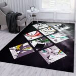 Tapis de salon Dragonball Z Mashup Anime 01 Tapis de chambre