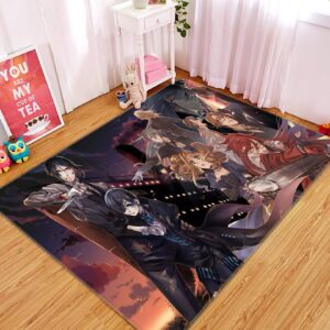 Tapis de salon Black Butler - Kuroshitsuji Anime 9 Tapis de chambre