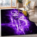 Tapis de salon Freezer Aura Violet Instinct Dragonball Tapis de chambre
