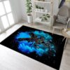 Tapis de salon Dragon Ball Goku Soul Of The Saiyan Blue Tapis de chambre