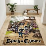 Tapis de salon Black Clover 03 Tapis de chambre