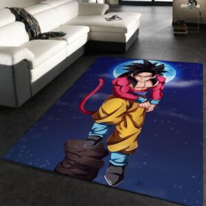 Tapis de salon Goku Ssj4 Dragon Ball Tapis de chambre