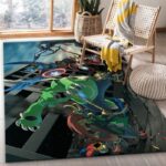 Tapis de salon Pokemon Avengers Films 2 Tapis de chambre