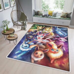 Tapis de salon Mignon Monstre Pokemon Anime Tapis de chambre
