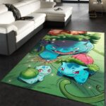 Tapis de salon Pokémon Ivysaure Tapis de chambre