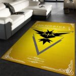 Tapis de salon Pokémon Go Team Instinct 2 Tapis de chambre