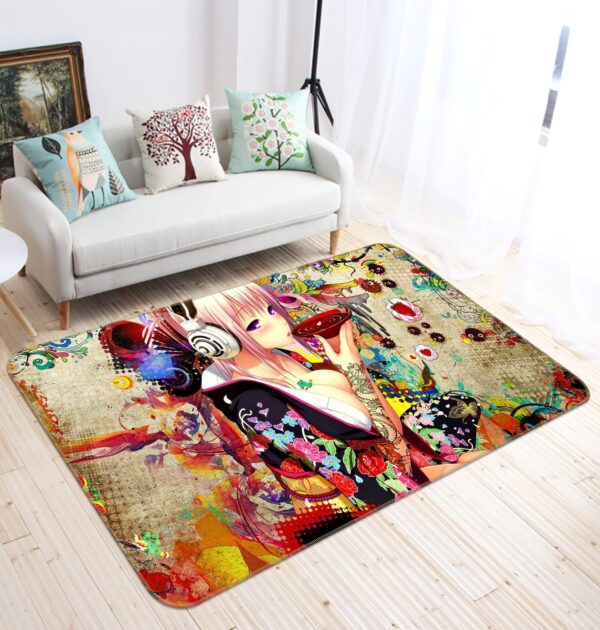 Tapis de salon Super Sonico Anime 5 Tapis de chambre
