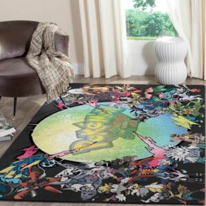 Tapis de salon Pokémon 6 Tapis de chambre