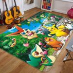 Tapis de salon Pokemon Anime 10 Tapis de chambre