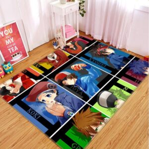 Tapis de salon Pokemon Anime 12 Tapis de chambre