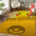 Tapis de salon Pokemon Pikachu Tapis de chambre