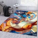 Tapis de salon Pokémon Dragon Anime Tapis de chambre