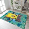 Tapis de salon Pikachu Pokemon Anime Films 01 Tapis de chambre