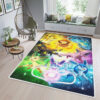 Tapis de salon Tous les monstres de Pokemon Manga Luminous Energy Tapis de chambre
