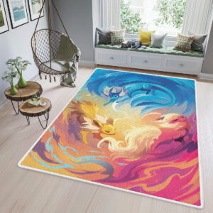 Tapis de salon Monstres colorés dans Pokemon Tapis de chambre