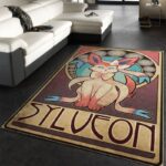 Tapis de salon Sylveon Pokémon Anime Tapis de chambre