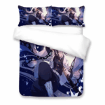 Parure de lit Demon Slayer Kimetsu No Yaiba Kochou Shinobu 1 Housse De Couette Ensemble De Literie