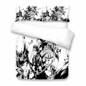 Parure de lit Demon Slayer Kimetsu No Yaiba Kamado Tanjiro 1, Personnages Housse De Couette Ensemble De Literie