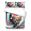Parure de lit Demon Slayer Kimetsu No Yaiba Kamado Tanjiro 5 Housse De Couette Ensemble De Literie