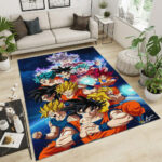 Tapis de salon Dragon Ball Goku Niveau 02 Tapis de chambre