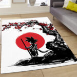 Tapis de salon Dragon Ball Songoku Tapis de chambre