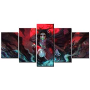 Tableau Nezuko Demon Slayer Kimetsu No Yaiba 10 Toile Avec Cadre