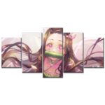 Tableau Nezuko Demon Slayer Kimetsu No Yaiba 3 Toile Avec Cadre