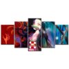 Tableau Nezuko Demon Slayer Kimetsu No Yaiba 6 Toile Avec Cadre