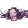 Tableau Nezuko Demon Slayer Kimetsu No Yaiba 9 Toile Avec Cadre