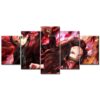 Tableau Tanjiro Nezuko Demon Slayer Kimetsu No Yaiba 4 Toile Avec Cadre