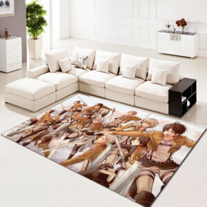 Tapis de salon L'Attaque des Titans-Attack On Titan Anime 30 Tapis de chambre