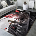 Tapis de salon L’Attaque des Titans-Attack On Titan Anime 25 Tapis de chambre