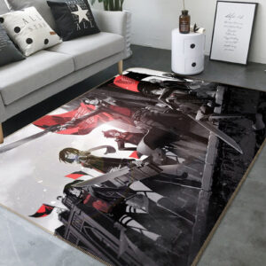 Tapis de salon L'Attaque des Titans-Attack On Titan Anime 25 Tapis de chambre