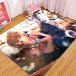 Tapis de salon Cendrillon – Cinderella Filles Anime 5 Tapis de chambre