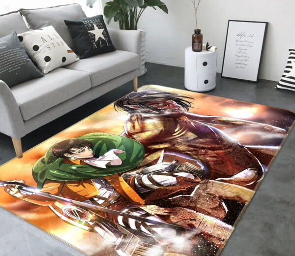 Tapis de salon L'Attaque des Titans-Attack On Titan Anime 52 Tapis de chambre