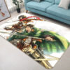 Tapis de salon L'Attaque des Titans-Attack On Titan Anime 7 Tapis de chambre