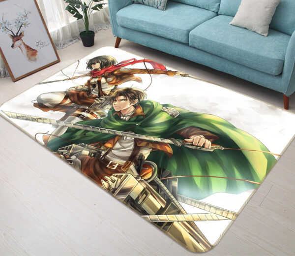 Tapis de salon L'Attaque des Titans-Attack On Titan Anime 7 Tapis de chambre