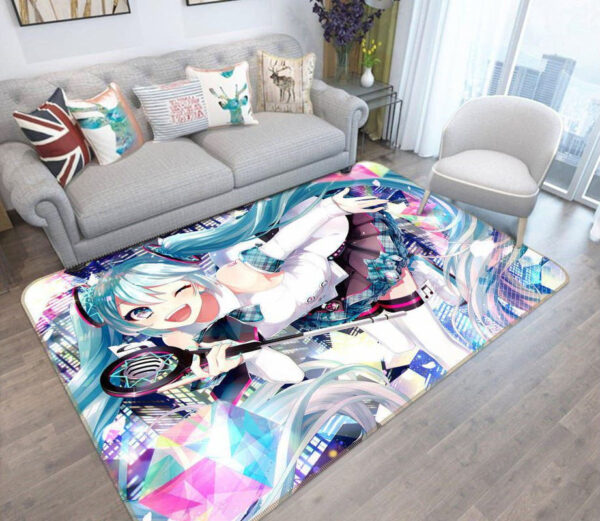 Tapis de salon Anime Hatsune Miku 26 Tapis de chambre